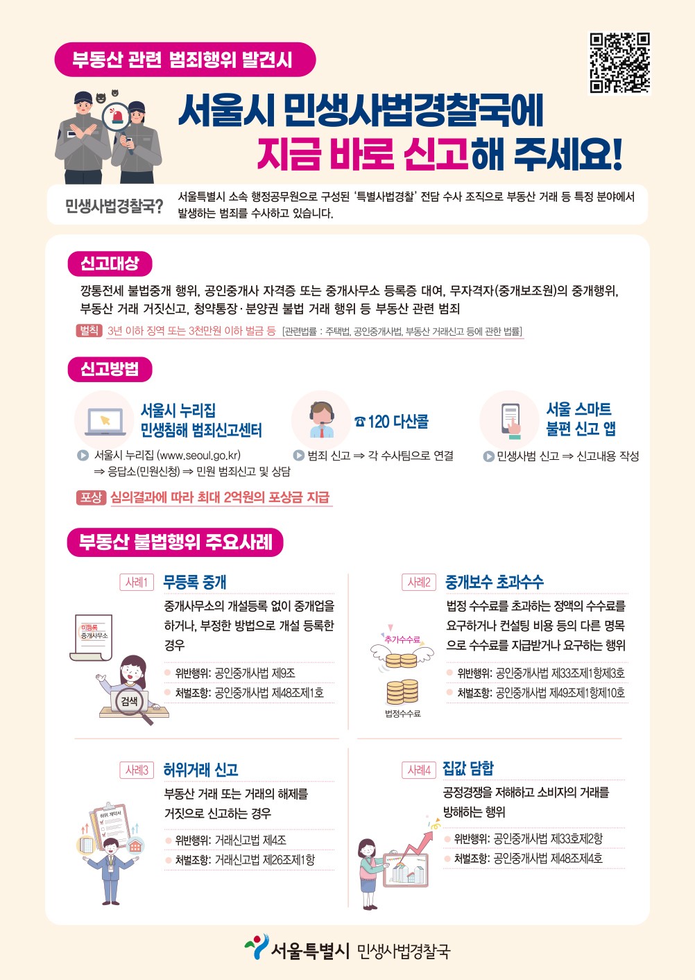 대학가 부동산 관련 범죄 신고