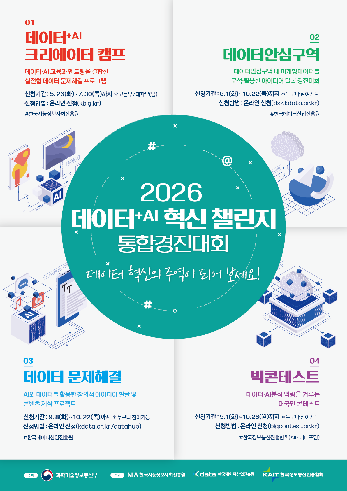 2026년 데이터AI 크리에이터 캠프 참가자 모집
