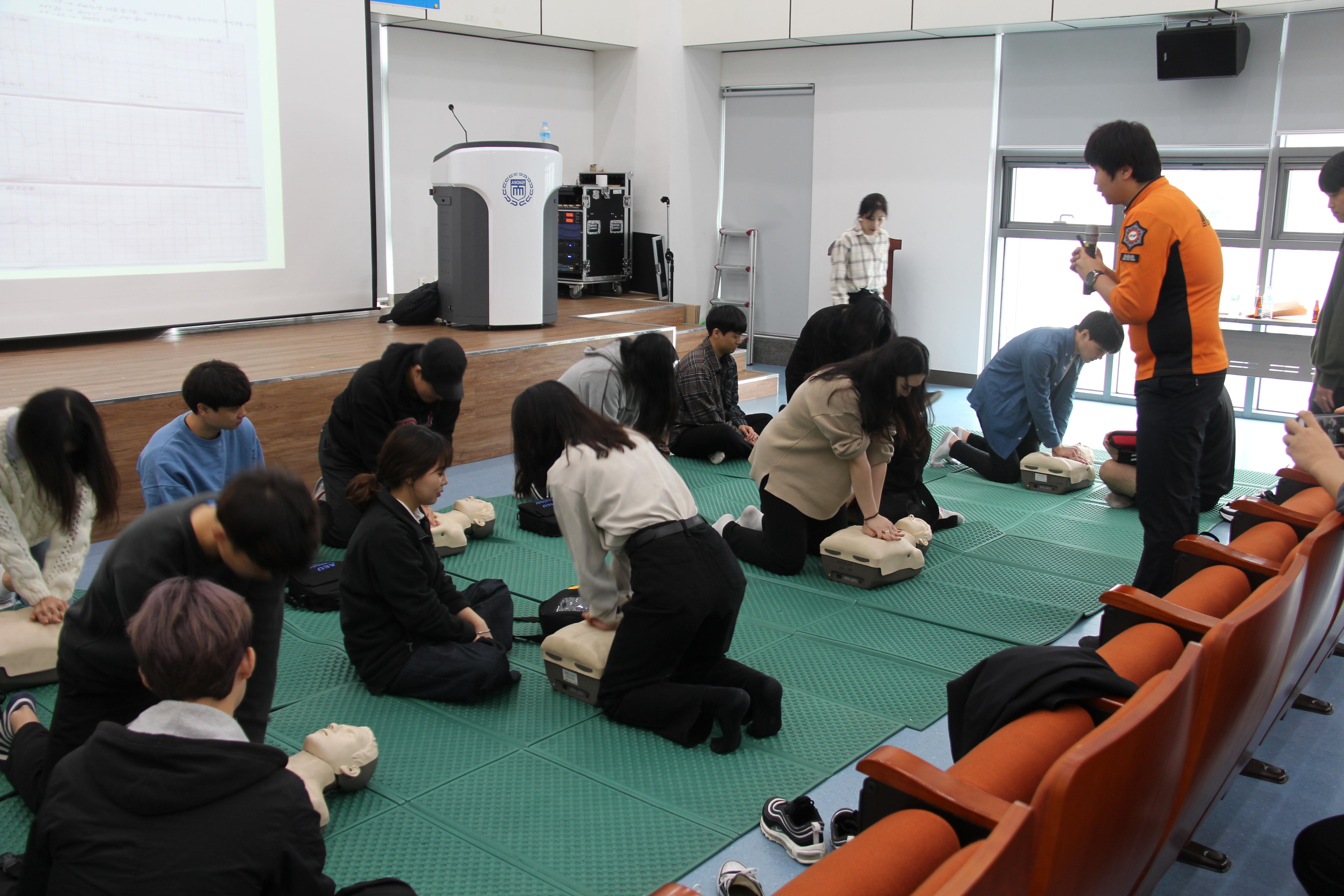 2019년 심폐소생술 프로그램 현장 대표이미지