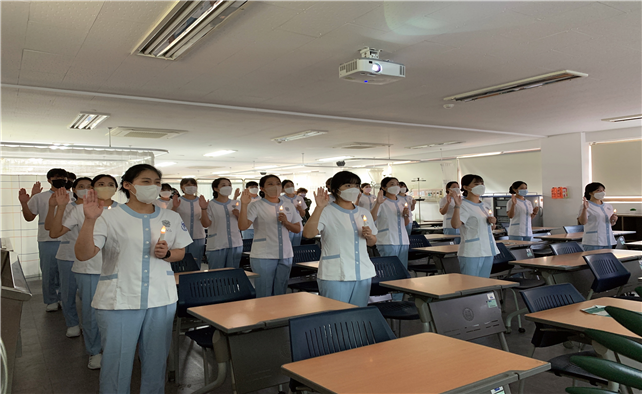 2021년 나이팅게일선서식 대표이미지